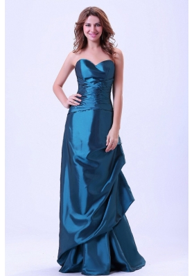 Discount Prom Evening Dress Ruching Pick-ups