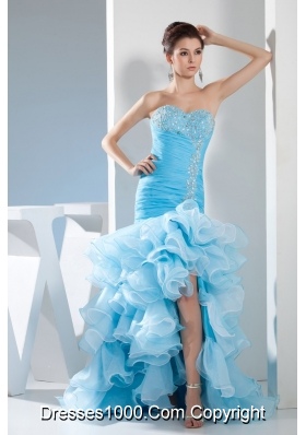 Mermaid Sweetheart Beading and Ruffles Prom Dress for 2013