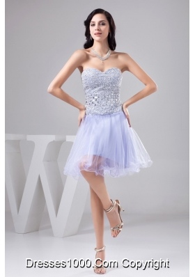 Sweetheart Prom Gown Decorated by Rhinestone and Organza Layers