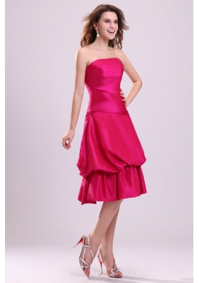 Simple Tea-length Taffeta Prom Holiday Dress on Big Promotion