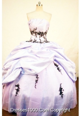 Perfect Ball Gown Strapless Floor-length Quinceanera Dresses