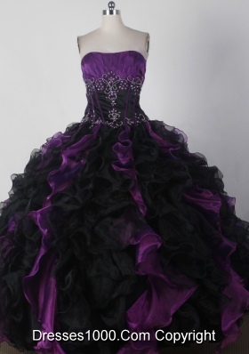 Brand New Ball Gown Strapless Floor-length Quinceanera Dress