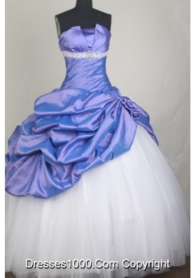 Classical Ball Gown Strapless Strapless Floor-length Quinceanera Dress