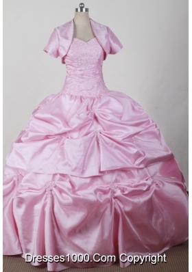 2012 Discout Ball Gown Sweetheart Floor-length Qunceanera Dress