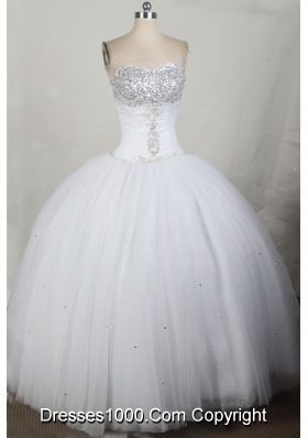 2012 Unique Ball Gown Sweetheart Floor-Length Quinceanera Dress