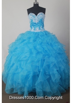 DiscountA-line Strapless Floor-length Taffeta Quinceanera Dress