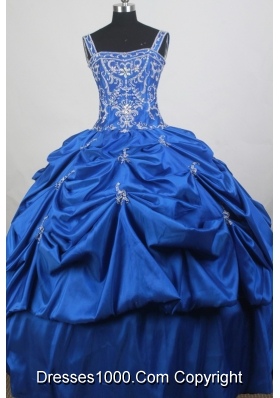 Luxurious Ball Gown Straps Floor-length Quinceanera Dress