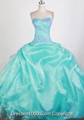 Pretty Ball Gown Sweetheart Floor-length Quinceanera Dress
