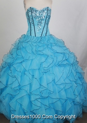 Gorgeous Ball Gown Sweetheart Floor-length Quinceanera Dress