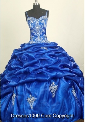 Perfect Ball Gown Straps Floor-length Quinceanera Dress