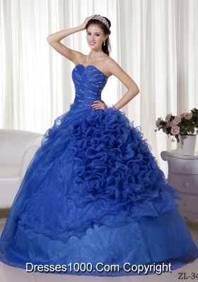 Royal Blue Sweet 16 Dresses