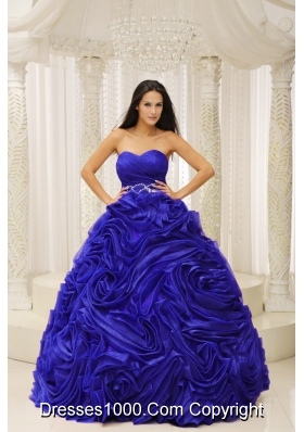 Beautiful Sweetheart Beading and Pick-ups Princess 2014 Quinceanera Dresses