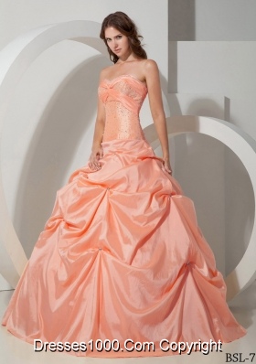 Elegant Sweetheart Cheap Quinceanera Dresses Gowns with Beading