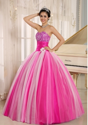 Pretty Strapless Quincanera Dress For Sweet 16 2014 Spring