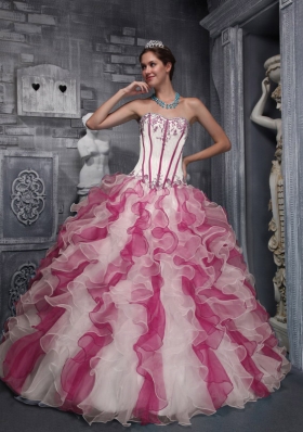 Sweet Puffy Sweetheart 2014 Spring Appliques Quinceanera Dresses