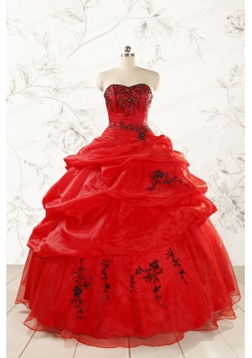 Prefect Sweetheart Quinceanera Dresses for 2015