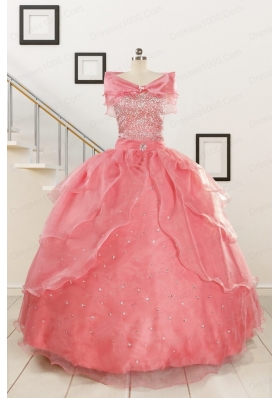 Pretty Beaded Ball Gown Sweetheart Quinceanera Dresses