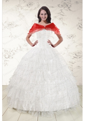Most Popular Formal Quinceanera Gowns with Sequins and Ruffles