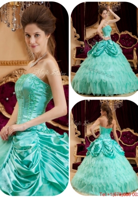 Spring Perfect Pick Ups and Ruffles Quinceanera Gowns