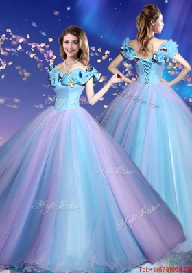 Gorgeous Off the Shoulder Quinceanera Dresses in Multi Color