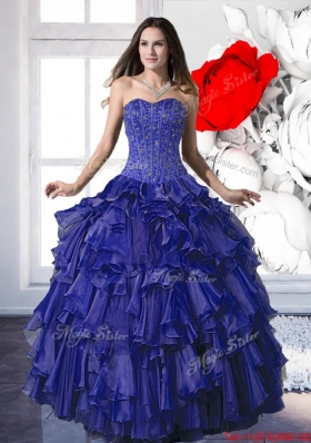 Beading and Ruffles Vestidos de Quinceanera