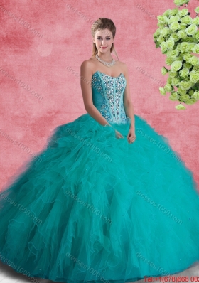 Perfect Strapless Sweet 16 Dresses with Beading and Ruffles