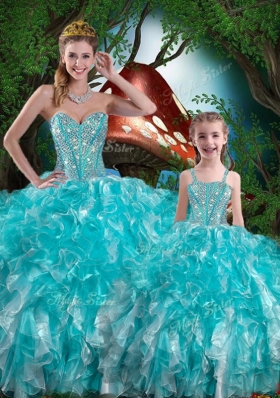 Hot Sale Sweetheart Princesita With Quinceanera Dresses with Beading and Ruffles for Summer