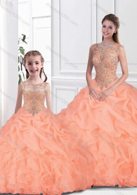 Inexpensive Scoop Princesita With Quinceanera Dresses with Beading  for Fall