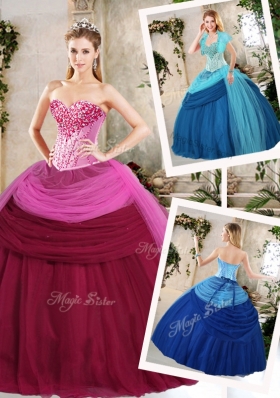 Pretty Ball Gown Beading Quinceanera Dresses for Fall