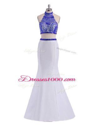 Sleeveless Beading Criss Cross Going Out Dresses
