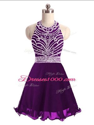 Custom Fit Sleeveless Beading Lace Up Club Wear