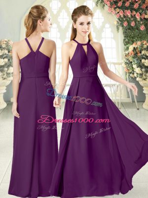 Sleeveless Ruching Zipper Prom Dresses