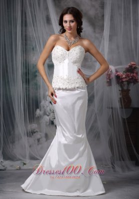 Convertible Mermaid Garden Lace Wedding Dress Sweetheart