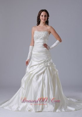 Clasp Beaded Luxurious Wedding Bridal Dress Appliques 2014