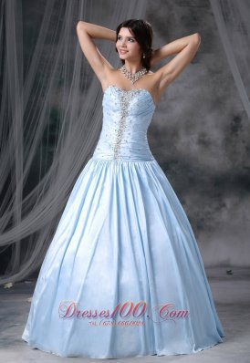 Beaded A-line Sweet Style 2013 Prom Dress