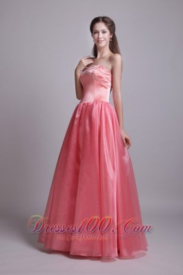 Watermelon Sweetheart Prom Dress 2013 Beaded