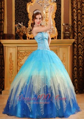 Multi-color Sweetheart Beading Ball Gown Dress for Quinceanera