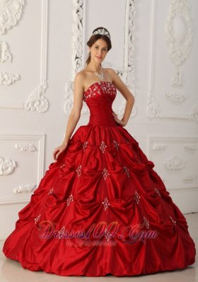 Wine Red Quinceanera Dress Under 200 Appliques Beading