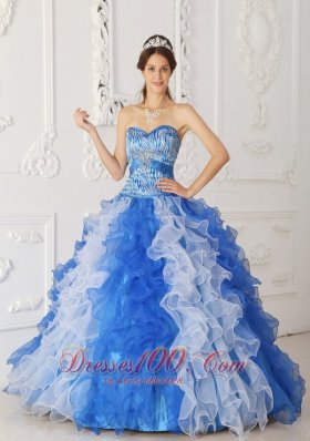 Quinceanera Dress Princess Sweetheart Beading Ruffles