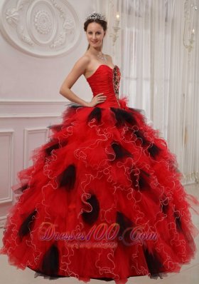 Beautiful Quinceanera Dress Sweetheart Orangza Beading Ruch