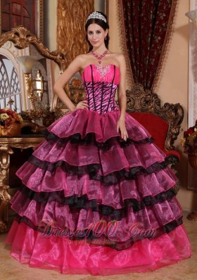 Trendy Quinceanera Dress Sweetheart Organza Ruffles