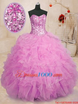 Dark Green Sleeveless Tulle Lace Up Quinceanera Gowns for Military Ball and Sweet 16 and Quinceanera
