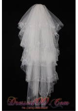 Best Fingertip Veil for Wedding Tulle Layers