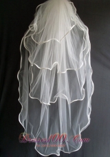 Layered Tulle Wedding Veils for Simple