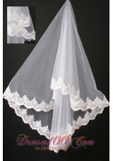 Graceful Popular Veils Boutique Lace Organza