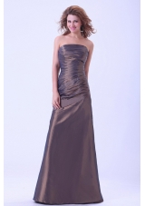 Simple Brown A-line Mother Dresses for Prom