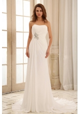 Wedding Gown Empire Princess Wedding Dress With Beading