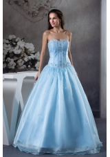 2013 Modern Sweetheart Embroidery A-Line / Princess Prom Dress