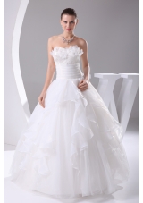 Beading 2013 Beautiful long Ball Gown Sweetheart Wedding Dress