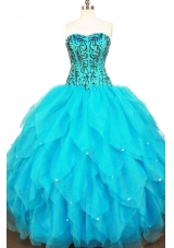 Exclusive Ball Gown Sweetheart Floor-length Quinceanera Dresses Appliques